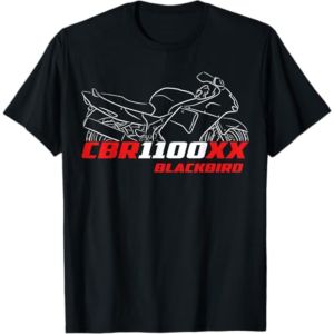 Honda | Honda Mens and Womens T-shirt CBR1100XX Blackbird Tee Summer New Riding Off-road Short-sleeved Spring Motorcycle Racing Top