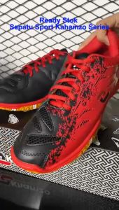 Sepatu Badminton Pria Khamzo D14 Premium Terbaru Sepatu Olahraga Cowok