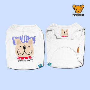 PumpkinDog Pure Cotton Vest Pet Dog French Bulldog Sleepwear English Bulldog Pug Medium Dog Clothes Casual Style All Seasons