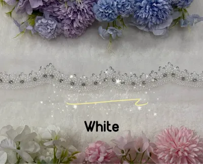 Beaded Lace / Renda Manik / Renda Baju / Border Lace / Trimming Lace / Renda Hiasan