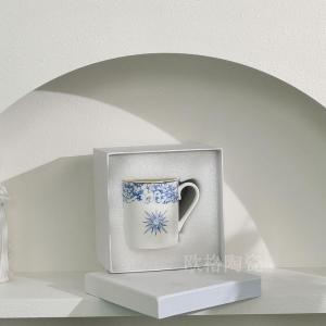 Luxurious Bone China Mugs Afternoon Tea Set Coffee Cup Gift Box D Home Lucky Star Elegant European Style Christmas Element