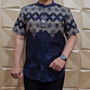 Kemko KH Original Lengan Pendek Pria Dewasa Premium Motif Terbaru Slimfit/Jumbo