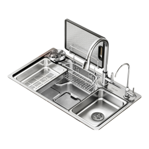 TAOSHI | 4mm Thick 304 Stainless Steel Single Basin Sink