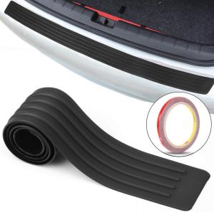 Anti-scratch Car Trunk Door Sill Plate Protector Universal Rear Bumper Guard Rubber Mouldings Pad Trim Cover Strip Car Styling
