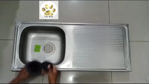 Bak cuci piring Wastafel Stainless 96x42 cm