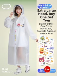 RAINCATO | Portable Long Waterproof Raincoat for Adults