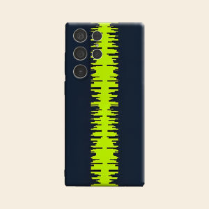BILIBILI | Neon Sound Wave Stripe Luxury Fashion Full Lens Protective Case for Samsung Galaxy S26 S25 S24 A56 A36 Plus Ultra