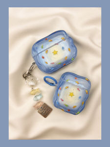 Blue Gradient Starfish Fish Airpods4 Protective Case Wireless Bluetooth Apple pro Earphone Shell Second Generation Third Generation Aipods2 Airpodpro Fourth Generation Box