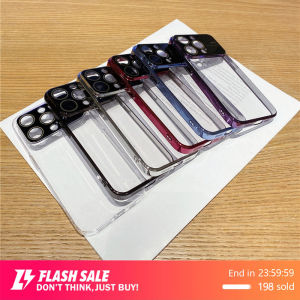 🇹🇭 Phone Case หน้าต่างขนาดใหญ่ เคสไอโฟน เคสใสกันกระแทรก 14 13 12 11 pro promax Pro Max เคสไอโฟนกันกระแทก เคสไอโฟนผู้ชาย เคสไอโฟนสีพื้น อัพเกรดตาข่ายกันฝุ่น พร้อมำฟิล์มเลนส์ด้วย หน้าต่างขนาดใหญ่ เคสไปโฟน ยางนิ่ม ชุดขนาด S 5 5.5 6 6.1 6.4 6.7 7 7.1 7.5