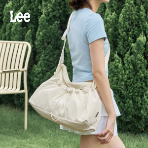 LEE phong cách Hobo đeo chéo Lớn Túi Đeo Vai dành cho nữ nhẹ ngoài trời không thấm nước lưỡi liềm túi bên Sling sinh viên trường học hình bán nguyệt Túi xách cột đầu hình há cảo