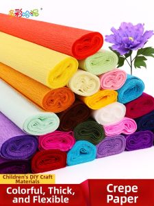 DUOCAIHANI | DIY Crafting Colored Crepe Paper