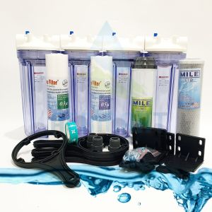 Aermart - Filter Air Ledeng/PDAM Plus 4 Housing - Filter Air Siap Pakai