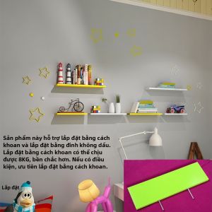 Non-Drill Wall Shelf Board