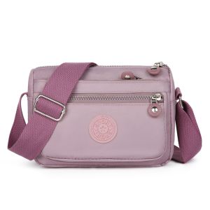 Oxford Canvas Crossbody Bag Lightweight Single Shoulder Bag for Women Medium Age Mom Bag Small Bag Fashionable Daily Use