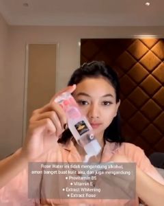 HERBORIST Rose Water & Cleansing Milk | Sleeping Mask | Facial Wash | air mawar herboris (BPOM)