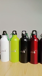 Bình Nước Thể Thao 304 SeaChoice Bằng Thép Không Gỉ 500ML Dung Tích Lớn Cốc Giữ Nhiệt Một Lớp Chống Rò Rỉ