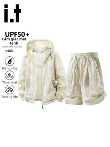 izzue | Lightweight Summer UV Protection Two-Piece Set UPF50+
