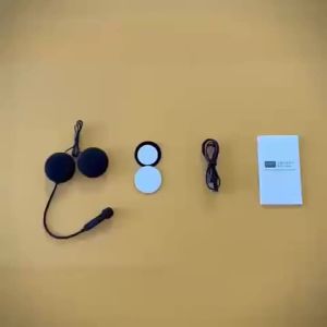 Motorcycle Helmet Bluetooth 5.3 Headset Stereo Headset Motorcycle Universal Helmet Headset Wireless Hands-Free Calling Brand New