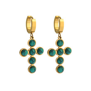 SHISHANGMEIDI | Vintage Bohemian Cross Earrings