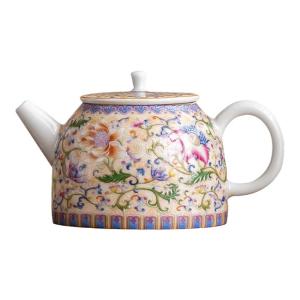 SHUANGYU | High-Quality Ceramic Chinese Tea Pot Large Capacity Home Use Tea Pot