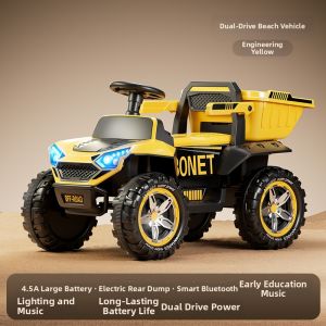 YUEZHANJINGDU | Ride-on RC Electric Excavator Toy