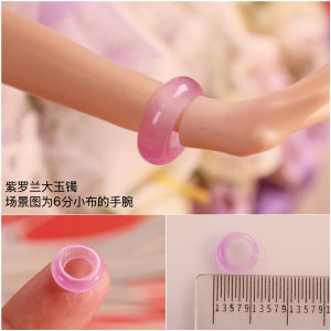 Miniature Jewelry Model Wedding Gifts Chinese Ancient Style Bracelet Jade Ring Dollhouse BJD Accessories Micro Scale Toys