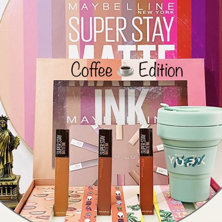 Superstay Matte Ink Coffee Edition by Maybelline | Lazada