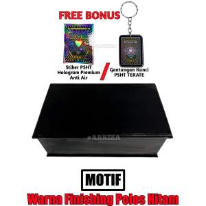 PROMO!!! KOTAK MORI PSHT MURAH Bonus Gantungan Kunci PSHT + Stiker / Kotak Mori KAYU JATI ASLI Ukir Motif Bet psht Lafadz / Tempat Mori Psht TERMURAH / Kotak Mori Anti Rayap / Kotak Mori Kayu Jati Ukir / Tempat Penyimpanan Mori / Tempat Sabuk Mori PSHT