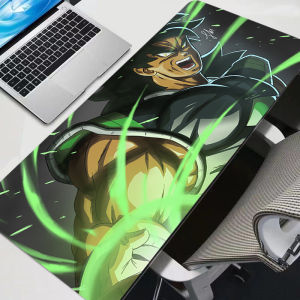Bandai | Broly Dragon Ball Z Large DBZ Mouse pad pc speed For e-sports players 800x300 Laptop Computer Keyboard desk Mat xxl mousepad