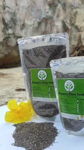 Organic Chia Seed Mexico / Organic Black Chia Seed Mexico- Biji Chia Hitam Organik / Chia Seed Murah / Chia Seed Asli / Chia Seed Organik