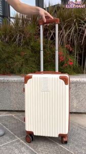 ISLAND ELEPHANT Luggage 20/24/28 inch Luggage Suitcase Multifunctional USB converter with cup holder suitcase