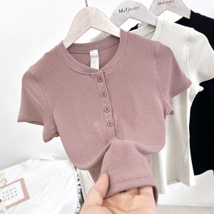 Lulu Sensation Yoga T-Shirt Womens Casual Wear Fitness Clothes Short Sleeve Sport Yoga Top Moisture Wicking Polyester Fiber