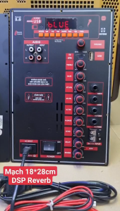 MẠCH LOA KÉO 18cm x 28CM dsp Reverb - Dùng cho loa bass đơn 30~40 bass đôi 16~20