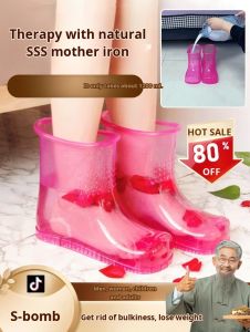 Foot soaking shoes foot bath shoes tall household small foot soaking bucket massage mini foot bath bucket female foot wash basin foot soaking artifacts