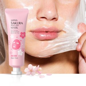 Mặt Nạ Giấy Nhật Bản Sakura 50g Gel Làm Sạch Sâu Dành Cho Nữ Dưỡng Ẩm & Kiểm Soát Dầu Cân Bằng Tông Da Cấp Ẩm Cho Da Nhạy Cảm