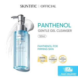 SKINTIFIC Panthenol Gentle Gel Cleanser โฟมล้างหน้า แพนทีนอล เจนเทิล เจล โฟมล้างหน้า EXP:2027