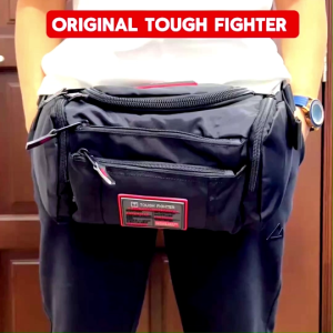 Ready Stock!! Tough Fighter Fashion Men Waist Bag Chest Bag Pouch Bag Water Resistant Nylon Bag