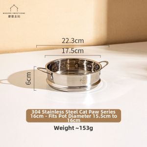 MODERN SWEETHOME | 316L Stainless Steel Steam Cooking Utensils