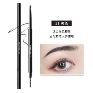 MAYCREATE Triangle Eyebrow Pencil Female Waterproof Sweat-Proof Nature Long Lasting Fadeless Double Head Extremely Thin Beginner Authentic