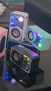 ลำโพงบลูทูธ V1 ลําโพงซับวูฟเฟอร์ แบบพกพา รองรับ บลูทูธ 5.3 และ การ์ด TF Wireless Bluetooth Speaker ลำโพงเบสหนัก คุณภาพเสียงดี