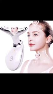 Máy massage nâng cơ mặt 3 in 1 KDK máy di tinh chất giúp săn chắc trẻ hóa da xóa mờ nếp nhăn quầng thâm Brosi