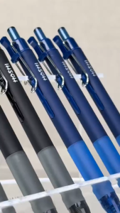 FlexOffice Hoshi Gel Pen 0.5mm - Box12ps - 2 colors - Japanese Technology/Soft Grip/Smooth FO-GEL047