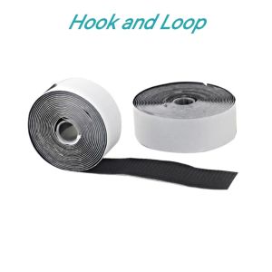 10M 20-50mm Wide Self-Adhesive Hook and Loop Strong Double-Sided Adhesive Tape Adhesive Pad Fluffy Hook and Loop DIY Process