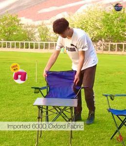 Outdoor Folding Cloth Chair Armchair Portable Chair Fishing Stool BBQ Camping Kerusi Berkelah