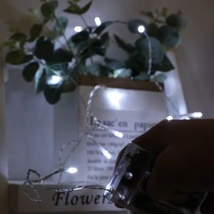 STARZ  - 10 Meters 100 Led Battery Operated Led Fairy String Lights  White  Christmas Festive Lights Party Decoration