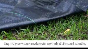 พลาสติกคลุมดิน พลาสติกคลุมแปลง ผ้าคลุมวัชพืช พลาสติกคลุมวัชพืช ทนทาน ซึมผ่านได้ ป้องกันวัชพืช 1x10 2x10 3x10 1x50 2x50 1x100 2x100 คลุมแปลงเกษตร คลุมวัชพืช ผ้าควบคุมวัชพืช ผ้ากำจัดวัชพืช พลาสติกคลุมหญ้า พลาสติกกำจัดวัชพืช ผ้าคลุมดิน