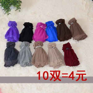 Ultra-Thin Goose down Short Socks Men Women Colorful Crystal Silk Transparent Invisible Wear-Resistant Beautiful Feet Socks