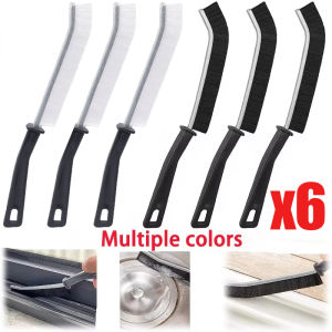 แปรงทำความสะอาดช่องว่างยาแนว5/2ชิ้นขนแข็งแข็งกระเบื้องห้องน้ำข้อต่ออุปกรณ์ทำความสะอาดอุปกรณ์ทำความสะอาดพื้นฝักบัวแปรงขัด