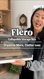 [HOUZE] FLERO Collapsible Storage Box With Wheels - [30L | 42L | 55L | 90L | 120L]