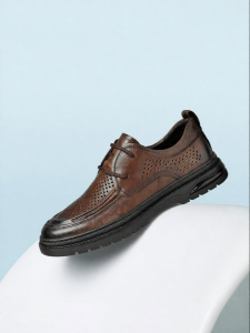 Belle | Breathable Shock-absorbing Height-increasing Genuine Leather Mens Dress Shoes
